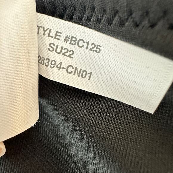 J.Crew Curved Waist Cheeky Bikini Bottom Beach Swim Minimalist Navy Blue M NWT - Picture 11 of 11